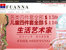 Tablet Screenshot of fuannausa.com
